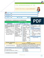 Sesiones de Aprendizaje - UDA N°09 Semana 3