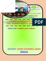 Carpeta Pedagogica Javi 2024