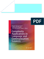 Complexity Applications in Language and Communication Sciences Àngels Massip-Bonet 2024 Scribd Download