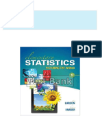 Full Download Elementary Statistics Picturing The World 6th Edition Larson Test Bank PDF