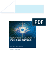 Get Test Bank For Computer Security Fundamentals, 3rd Edition, William (Chuck) Easttom Free All Chapters Available