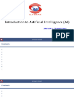 Introduction To Artificial Intelligence (AI) : Akshita Chanchlani