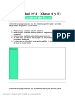 Actividad N°4 Control de Flujo (Clase 4 y 5)