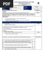 Examen Trimestral de Decimo Eca 2024 2025.