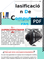 Clasificación de Computadoras