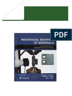 Complete Download (Ebook PDF) Mechanical Behavior of Materials 5th Edition by Norman E. Dowling PDF All Chapters