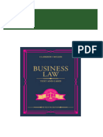 Business Law: Text and Cases 1st Edition - Ebook PDF All Chapter Instant Download