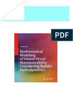 Ebooks File Mathematical Modeling of Inland Vessel Maneuverability Considering Rudder Hydrodynamics Jialun Liu All Chapters