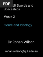 KWB118 Week 2 Genre and Ideology