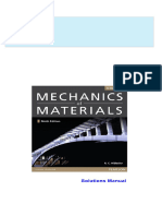 Mechanics of Materials SI 9th Edition Hibbeler Solutions Manual Download PDF