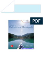 Methods in Behavioral Research 12th Edition Cozby Solutions Manual 2024 Scribd Download Full Chapters