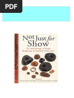 Not Just For Show The Archaeology of Beads Beadwork and Personal Ornaments 1st Edition Daniella Bar Yosef Mayer Editor Alice M Choyke Editor