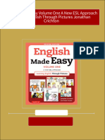 PDF English Made Easy Volume One A New ESL Approach Learning English Through Pictures Jonathan Crichton Download