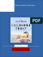 Instant Access To Childhood Today 1st Edition Alex Owen Ebook Full Chapters