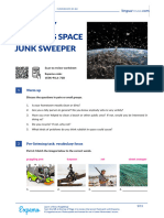 Company Develops Space Junk Sweeper British English Teacher B1 B2