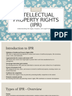 Pawan Tiwari TY6-65-Intellectual Property Rights (IPR) - 1