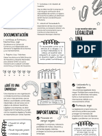 Folleto Informativo Autismo Juvenil Azul