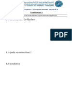 1 Présentation de Python: 1.1 Quelle Version Utiliser ?