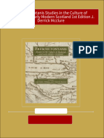 Fresche Fontanis Studies in The Culture of Medieval and Early Modern Scotland 1st Edition J. Derrick Mcclure 2024 Scribd Download