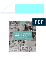 Full Download A Moral Theory of Solidarity 1st Edition Kolers PDF