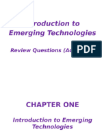 Emerging Technologies Questions Ch1-7