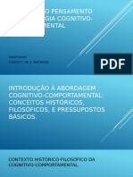 AULA 2 - Matrizes Do Pensamento em Psicologia Cognitivo-Comportamental