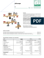 Caleffi: Groupes de Remplissage Pré-Réglables