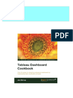 Tableau Dashboard Cookbook Over 40 Recipes On Designing Professional Dashboards by Implementing Data Visualization Principles 1st Edition Jen Stirrup