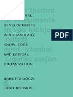 Longitudinal Developments in Vocabulary Knowledge and Lexical Organization (Brigitta Dóczi, Judit Kormos) (Z-Library)