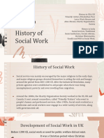 History of Social Work