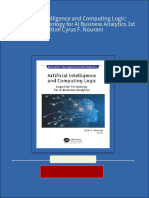 Full Download Artificial Intelligence and Computing Logic: Cognitive Technology For AI Business Analytics 1st Edition Cyrus F. Nourani PDF