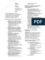 Sustainability Reporting Standards and Frameworks