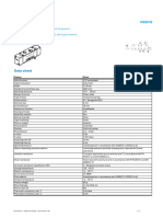 Pneumatic Valve VL-5/2-1/8-P-B: Data Sheet