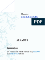 Lecture 1 Alkanes