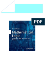 Get Mathematical Logic On Numbers Sets Structures and Symmetry 1st Edition Roman Kossak Free All Chapters