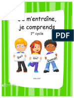 Je M'entraîne, Je Comprends-1er Cycle-Doc Comic-Sons-2018