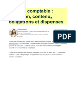 Annexe Comptable