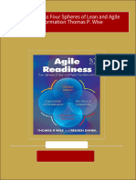 Agile Readiness Four Spheres of Lean and Agile Transformation Thomas P. Wise All Chapter Instant Download