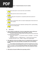 Chapter 2 Financial Statement Taxes Cash Flow