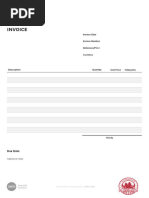 Invoice Template Ignacio - PDF - DocHub