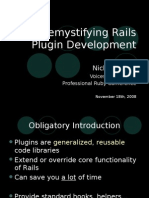 Demystifying Rails Plugin Development