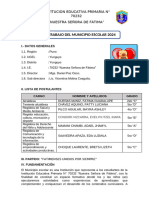 Plan de Trabajo Fatima