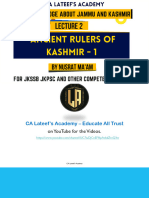 Lec 2 - Ancient Rulers of Kashmir Part 1