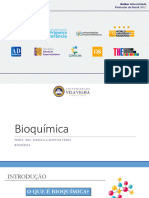 Introdução Bioquímica I e Aminoácidos