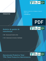 Aula 5 - Modelos de Gestão de Manutenção