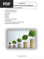 Lesson - 4 Assasseble Income From Investment