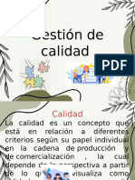 Gestión de Calidad