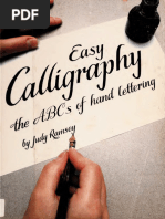 Easy Calligraphy - The ABCs of Hand Lettering - by Judy Ramsey - 1st Ed - , Blue Ridge Summit, Pa, Pennsylvania, 1984 - TAB Books - 9780830607785 - Anna's Archive