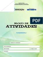 Bloco de Atividades - Abril - 2023.