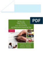 Full Download of Test Bank For Wills Trusts and Estate Administration, 8th Edition, Dennis R. Hower, Janis Walter Emma Wright in PDF DOCX Format